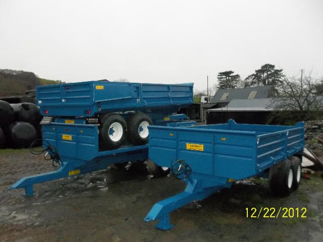 New 8 ton tandem axle trailer Trailer at Ella Agri Tractor Sales Mid and West Wales